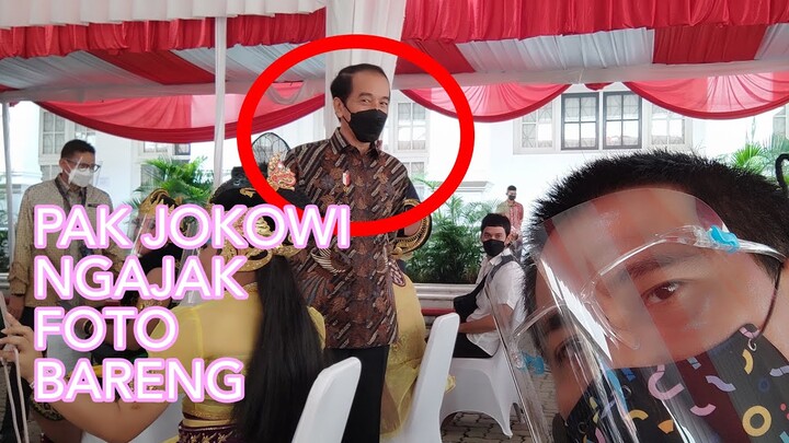 VAKSINN BARENG ARTIS DAN PARA SENIMAN!! Pak Jokowi bertemu Pak Seni