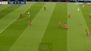 PES 2021 - Bayern munich vs PSG  Bán Kết C1 Hiệp 1