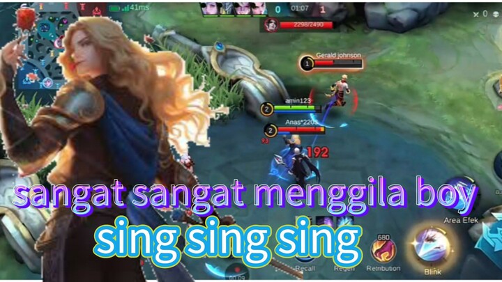 lancelot menjadi jadi MLBB