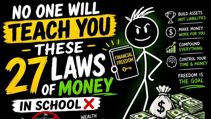 27 Laws of Money You Were NOT Taught in School
