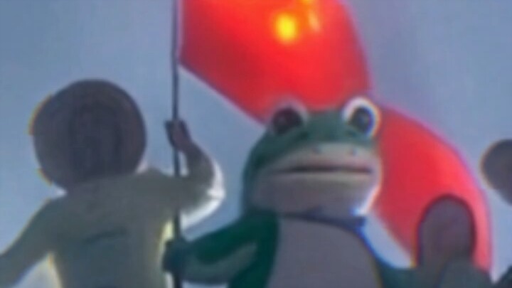 Katak-katakku, kalau mau bertindak, ya harus lakukan hal besar!!!