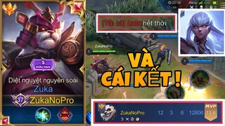 ZukaNoPro Cầm Lại Zuka Vào Rank Bị Zata Team Địch Chat All Chê " HẾT THỜI " Và Cái Kết | LIÊN QUÂN