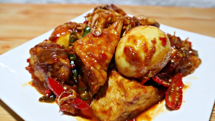 JIKA DI KULKAS ADA TAHU DAN TELUR SAYA AJARI MASAK YANG ENAK DAN PRAKTIS