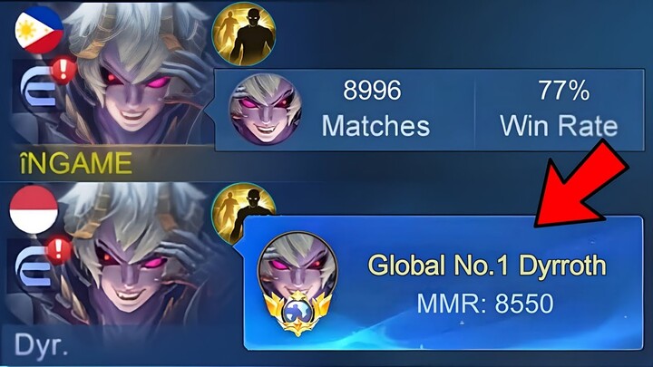 I FINALLY MET TOP GLOBAL DYRROTH DYR IN RANKED GAME - He Did This…🔥
