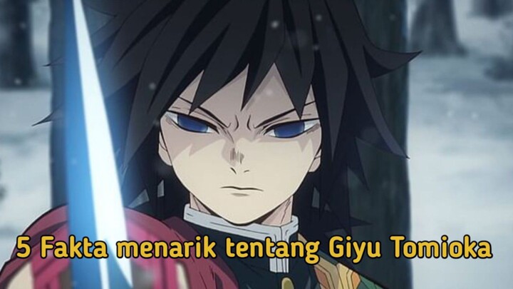 5 Fakta Menarik Giyu Tomioka, Pilar Air Kimetsu no Yaiba!