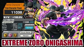 EXTREME ZORO ONIGASHIMA GAMEPLAY | ONE PIECE BOUNTY RUSH | OPBR