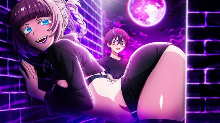 Anime yofukashi no uta s2 saat mc ini di ajak cwe lain cwe yg ini cemburu🔥😍( Lycris x AMV)#