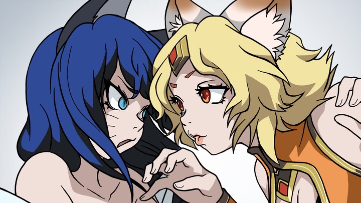 [แอนิเมชันโฮมเมด] ศึกยาฆ่าแมลง LoL Ahri vs. Daji ศึกจิ้งจอก