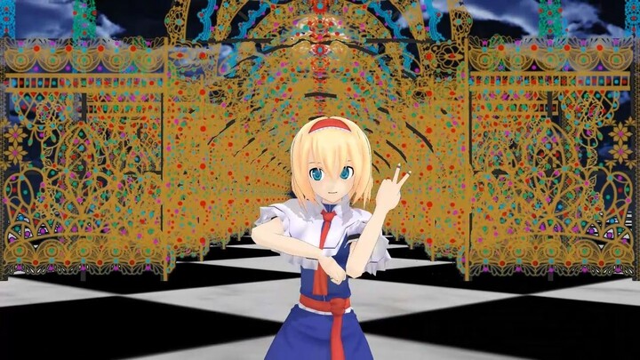 【東方mmd】アリス・マーガトロイドでsnow song show