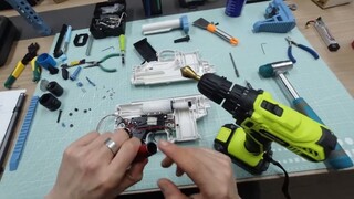 Soft Bullet Launcher Civilian Rescue Plan-Full Detail Tutorial on Modifying Old BK1
