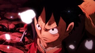 Pengeditan super-membakar, Luffy VS Kaido, menghubungkan pertarungan dengan mulus, meledakkan penont