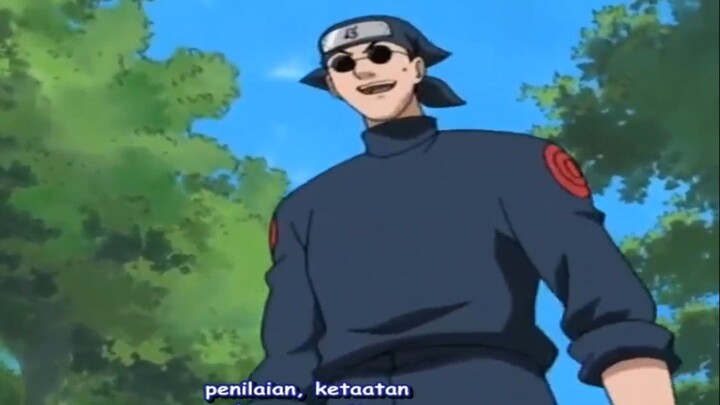 Gambarin ebisu yg nyamperin konohamaru sambil jelasin gimana cara jadi hokage