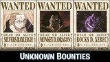 One Piece UNKNOWN!!! Bounties