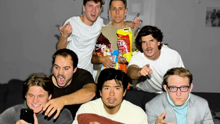 Different types of friends when watching a movie…