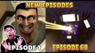 SKIBIDI TOILET 1-68 ALL EPISODES: TITAN TV MAN UPGRADE VS 3 G-MAN TERKUAT (Episode 68)