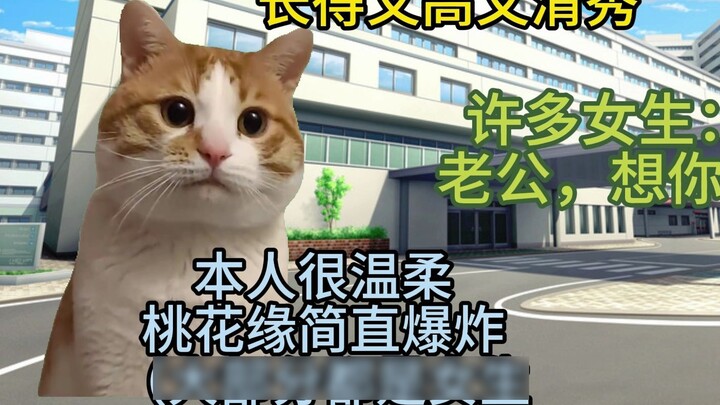 [Cat meme] Being regarded as a love rival by my roommate’s fangirl