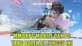 Revelation Mobile Game MMORPG Cross Platform Yang Bentar Lagi CBT ! !