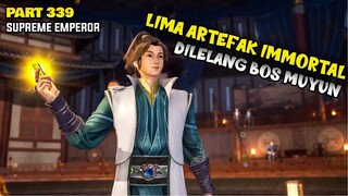 LIMA ARTEFAK IMMORTAL DILELELANG BOS MUYUN  - WUSHANG SHEN