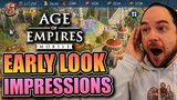 Day 1 Gameplay Review [Regional Beta Test] Age of Empires Mobile