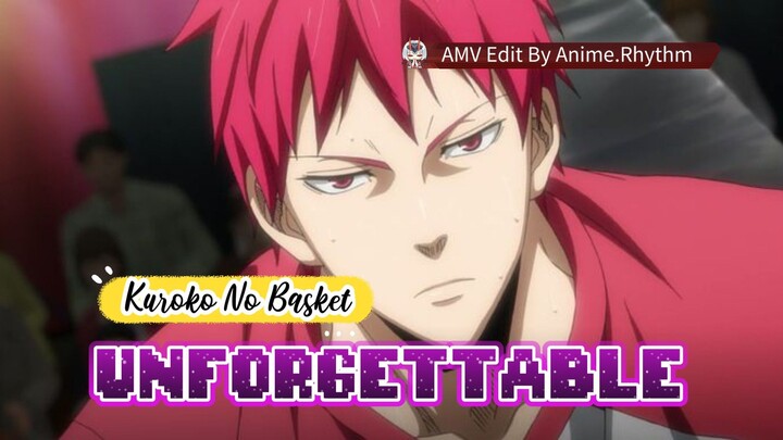 UNFORGETTABLE - AKASHI SEIJURO [AMV] ⚡️