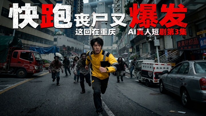 Nếu Trùng Khánh bùng phát thây ma, lái xe gì cho khỏi kẹt? [Chương 3 – Phim ngắn AI chân thật nguyên