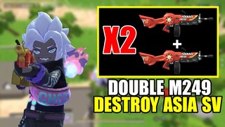 DOUBLE M249 DESTROY ASIA SEVER!! | SOUTH SAUSAGE MAN