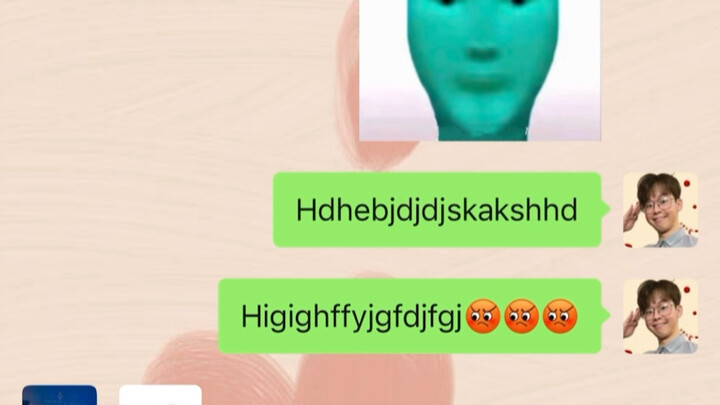 当你用外星语回复老师