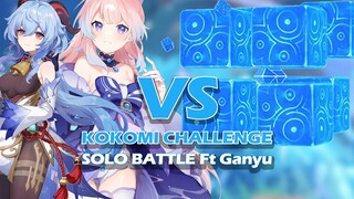 KOKOMI CHALLENGE SOLO BATTLE HYDRO HYPOSTASIS FT GANYU [ GENSHIN IMPACT ]