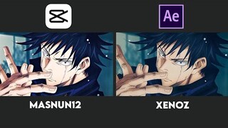 My Capcut vs After Effects - Jujutsu Kaisen - Industry Baby "Xenoz Remake"