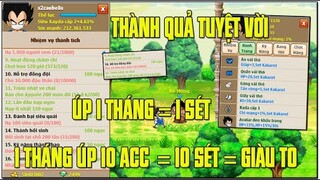 Ngọc Rồng Online - Thành Quả Úp SET KÍCH HOẠT 1 THÁNG CỦA 3 AE GXD VÀ CÁI KẾT K THỂ TUYỆT VỜI HƠN...