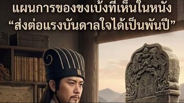 ตัวอย่างทะลุมิไปเจอขงเบ้ง ฉาก ซุยเป๋งเตือนขงเบ้งอย่าฝืนชะตาฟ้า