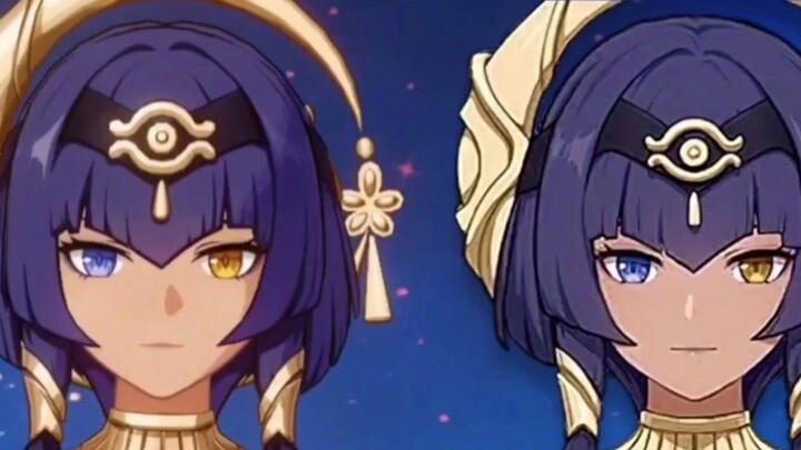 Genshin Impact 4-star character ID photo and actual game comparison (Part 1)