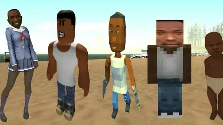 50 Different C♂Js in San Andreas