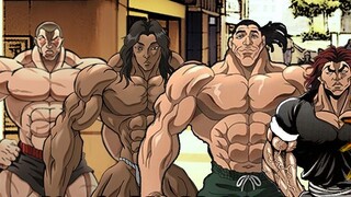 The reactions of different Baki characters when you bump into them on the road