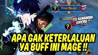 SEKALINYA DIBUFF GAK NGOTAK, TANPA ITEM SESAKIT INI DARAH FULL LANGSUNG MATI - Mobile Legends