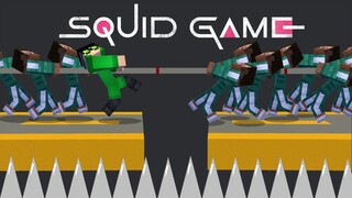 Game Kéo co Chết người trong Squid game Minecraft