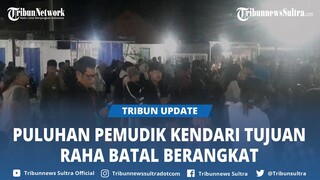 Puluhan Pemudik Dari Kendari Tujuan Raha Batal Berangkat Gegara Hanya 1 Kapal yang Diberangkatkan