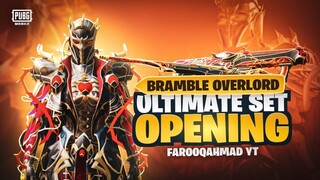 Bramble Overlord Ultimate Set Crate Opening | 🔥 PUBG MOBILE🔥