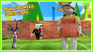 AKU BUAT RUMAH ANTI BONEKA CEWEK JAHAP SQUID GAME!!! ROBLOX MIKOCIL