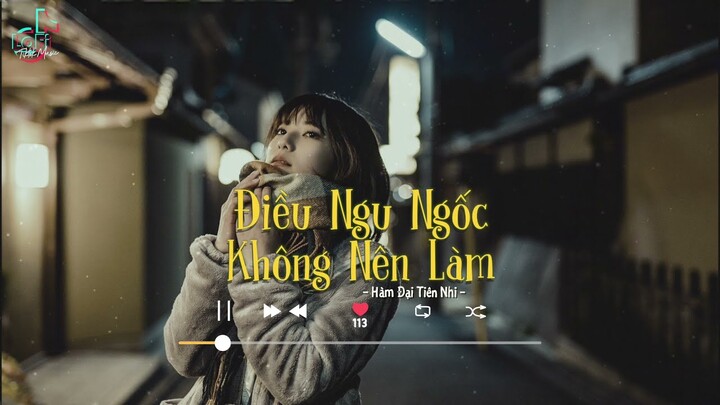 [Vietsub+Lofi Ver] Điều Ngu Ngốc Không Nên Làm - Hàm Đại Tiên Nhi  | LoFi TikTok Music