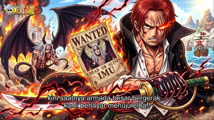 ONE PIECE TERBARU – BOCORAN DARI ODA! SHANKS & DRAGON AKHIRNYA BERSATU MELAWAN IMU! ARMADANYA GILA!