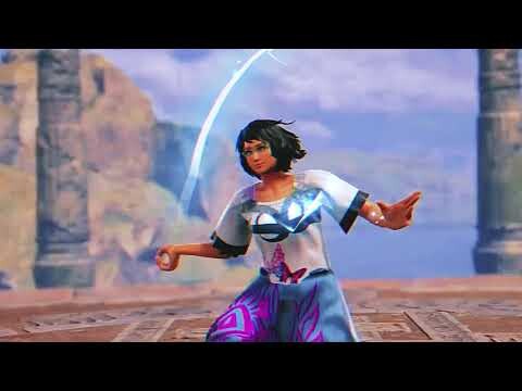 I created Mirabel from Walt Disney's Encanto on Soul Calibur 6 for Hispanic heritage month