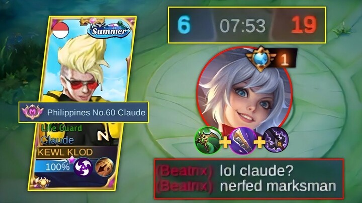 GLOBAL CLAUDE VS NEW META BEATRIX! EPIC COMEBACK!