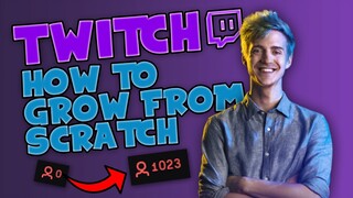 Growing A Twitch Stream From Scratch