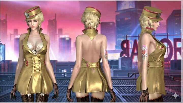 Karakter paling cantik seksi langsing di Crossfire: Legends. desahannya jg mantap