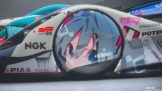 GT7 红牛X1改初音未来痛车涂装 简直不要太萌