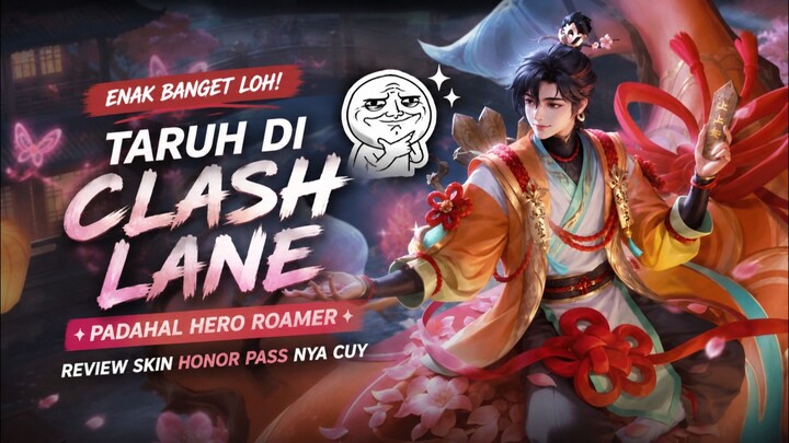 Asli ngk ekspek aku bakal bisa di taruh di clash Lane wkwkwk