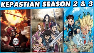 Jadwal Rilis Kimetsu No Yaiba Season 2, Dr Stone Season 2, Kingdom Season 3, DLL