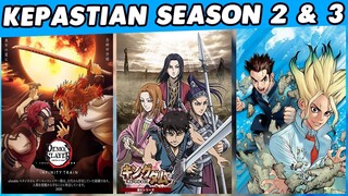 Jadwal Rilis Kimetsu No Yaiba Season 2, Dr Stone Season 2, Kingdom Season 3, DLL