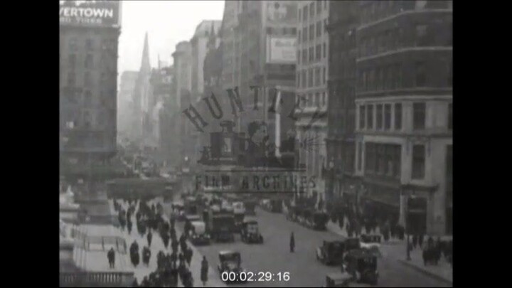 Poorer Streets in New York City 1920s Archive Film 1064911